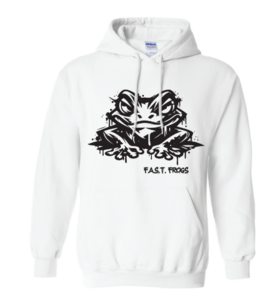 2026 Hoodie - Graffiti White