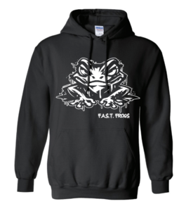 2026 Hoodie - Graffiti Black