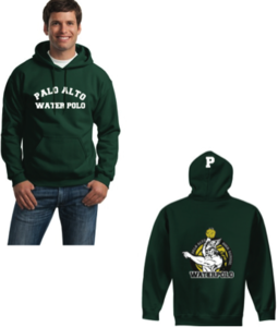 Water Polo Green Hoodie