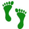 Hamlet Green Feet Logo
