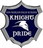SAN MARCOS HIGH SCHOOL SWIM + DIVE TEAM Logo