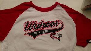 SALE: Wahoos White/Red Baseball Shirt (was $15)