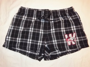 SALE Girls Black/White Plaid Shorts (was $15)