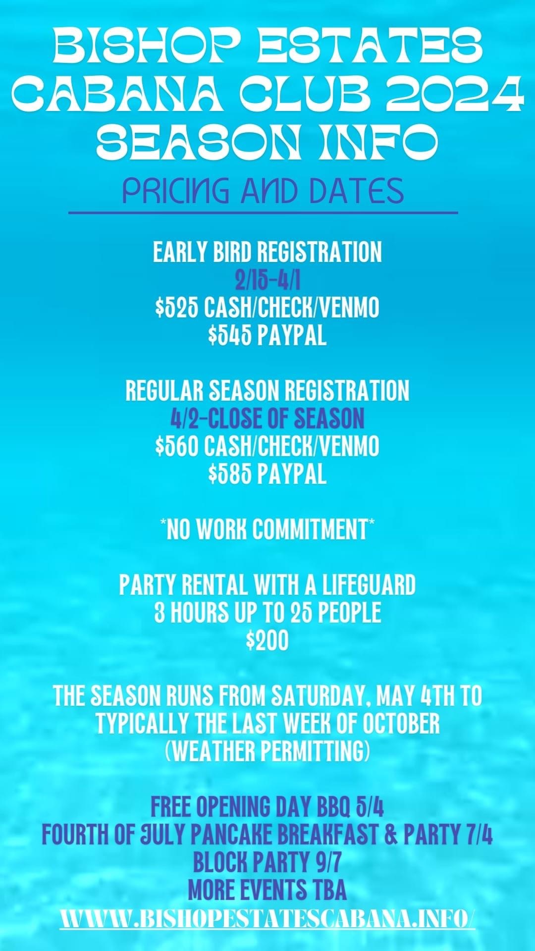 Cabana Club Estates Swim Team