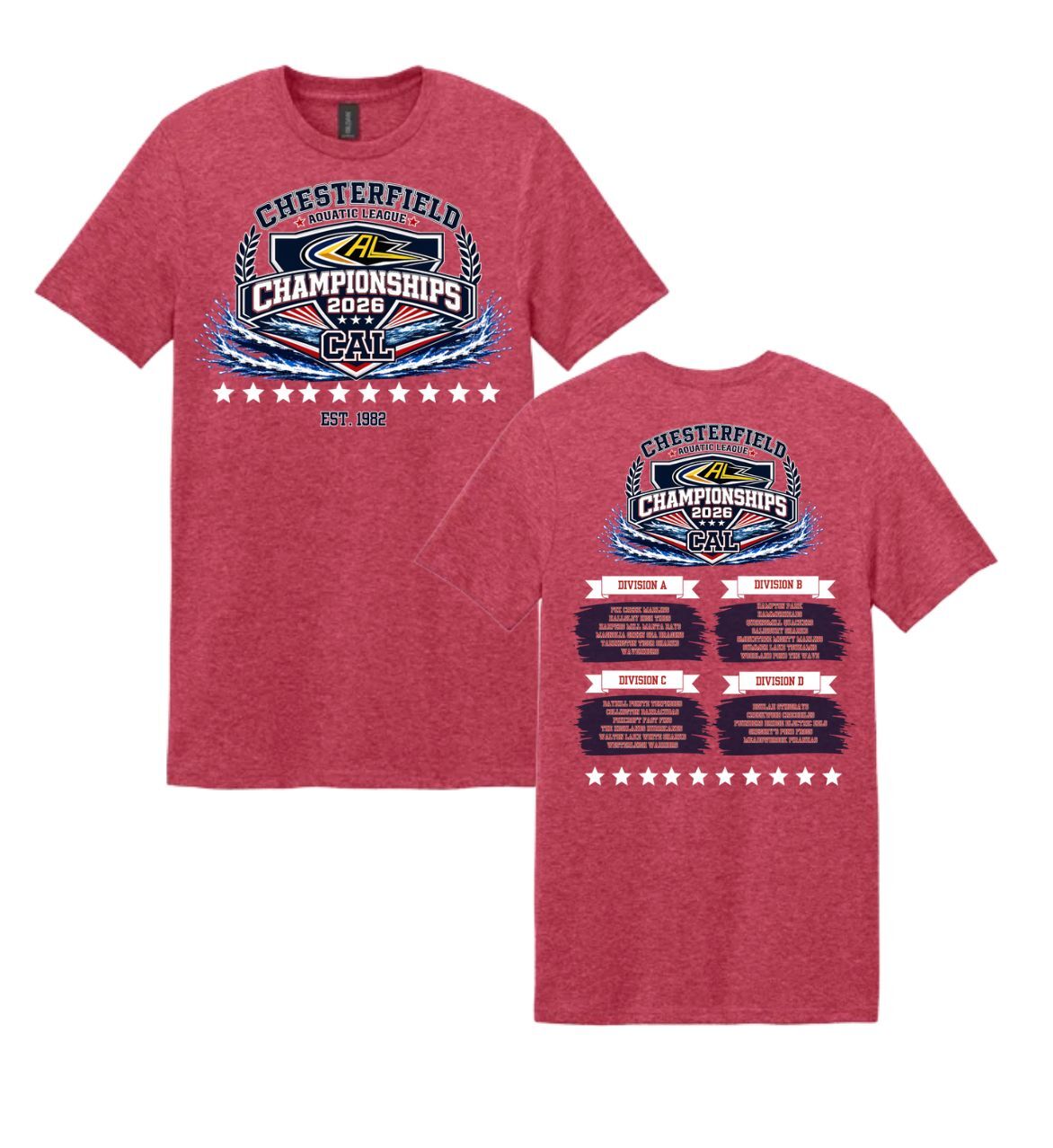 You can place your order here:  https://www.midlothianswimshop.com/CALCHAMPSTSHIR...  Please note that all orders must be placed by Tuesday, July 14th, at 11:59 PM. No late orders can be accepted, so be sure to place your order before the deadline. 