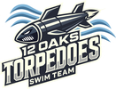 12 Oaks Summer Swim Team Logo