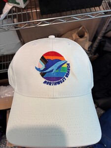 White NWB Pride Hat