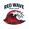 El Campo Red Wave Swim Team Logo
